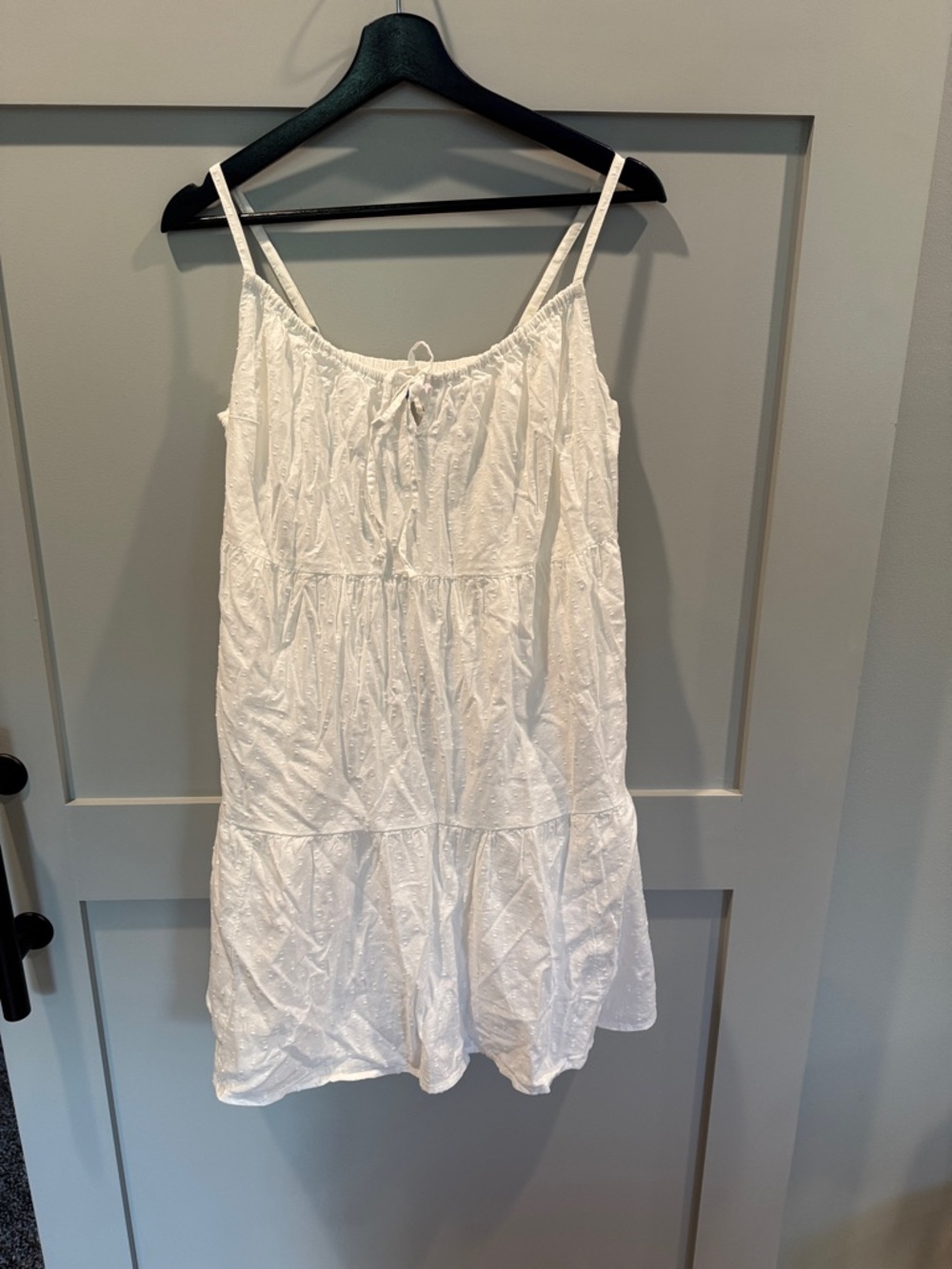 Old Navy White Cotton Eyelet Dress NWOT